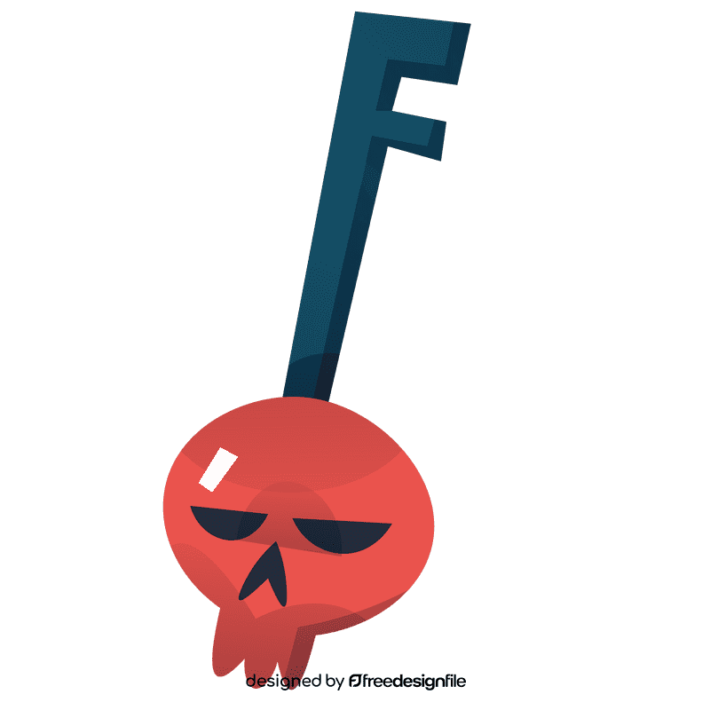 Witch key clipart