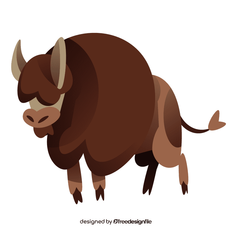 America bison clipart