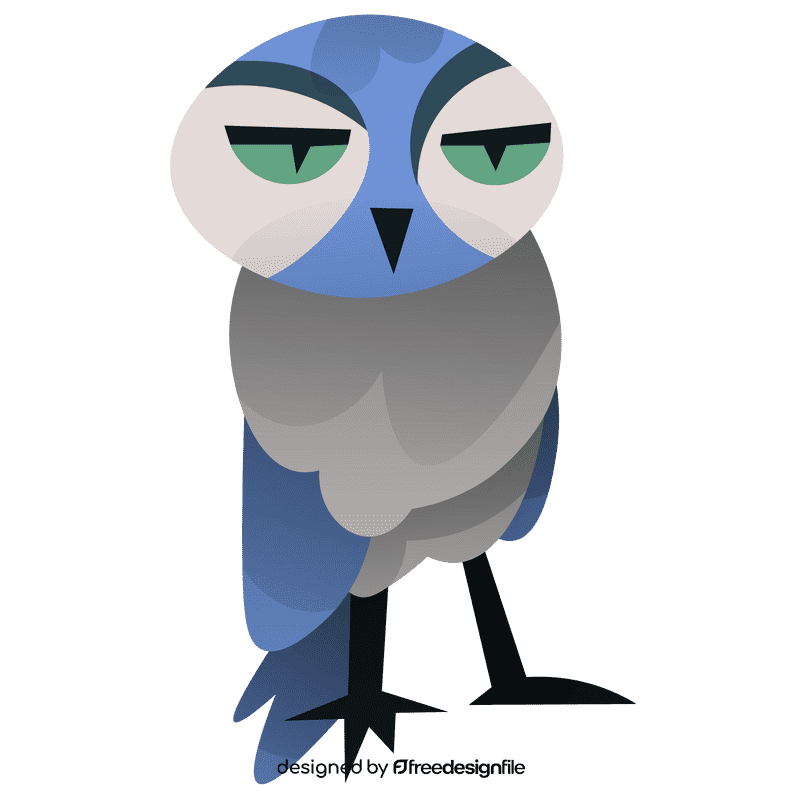 Arctic owl clipart