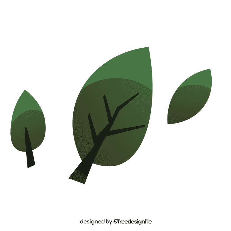 Autumn leaves clipart