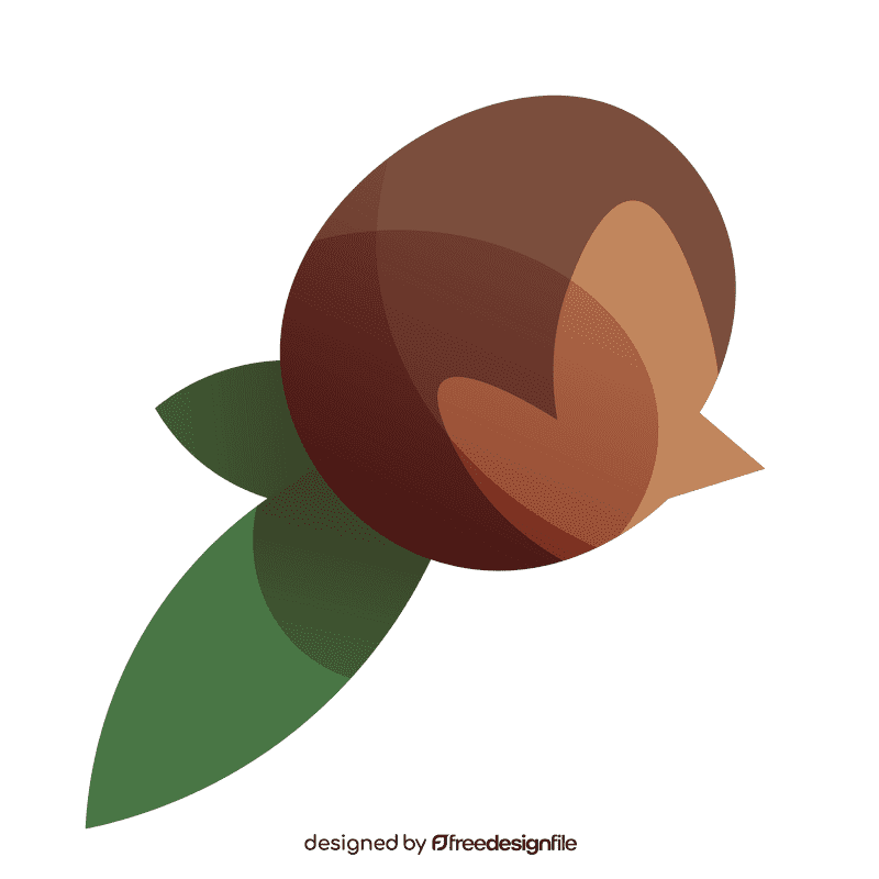 Autumn nut clipart