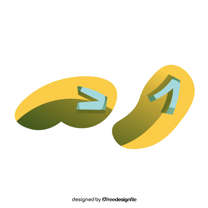 Beach sandals clipart