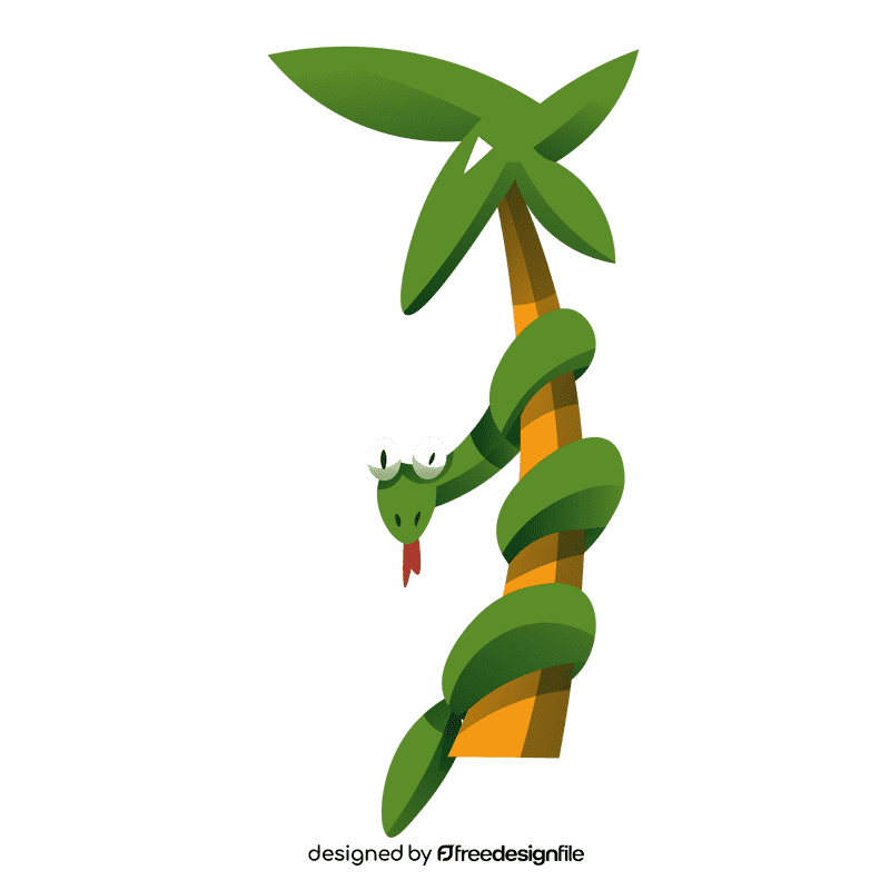 Beach snake clipart