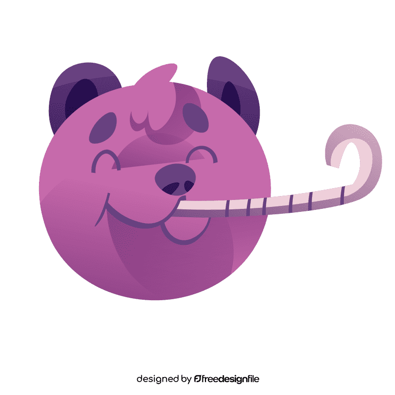 Birthday bear clipart