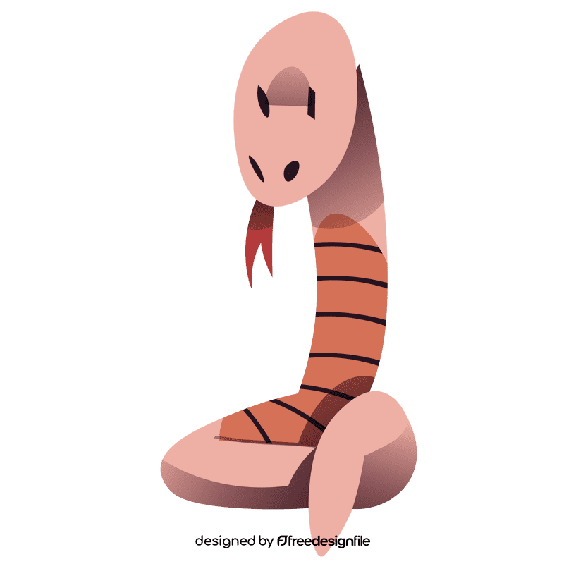 Chinese calendar snake clipart