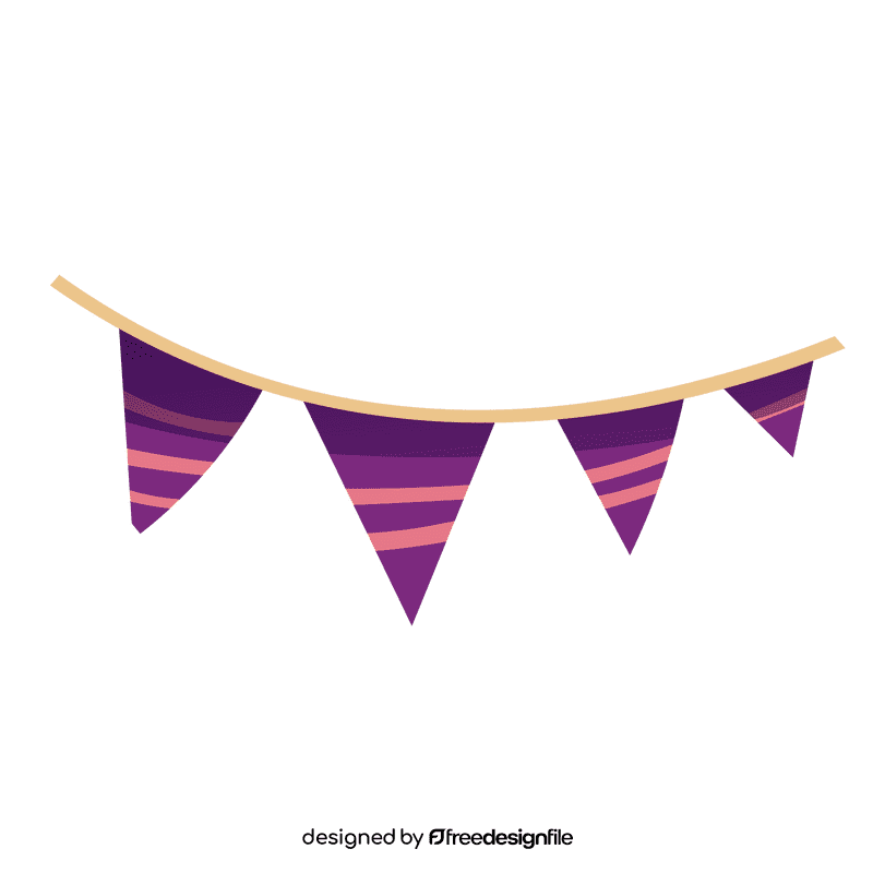 Circus flags clipart