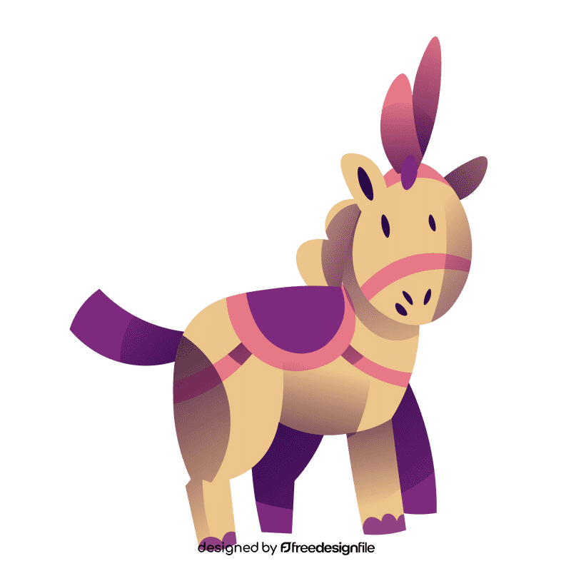 Circus pony clipart