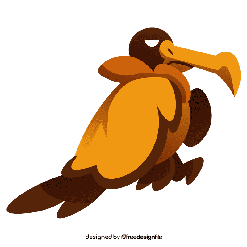 Desert griffin bird clipart