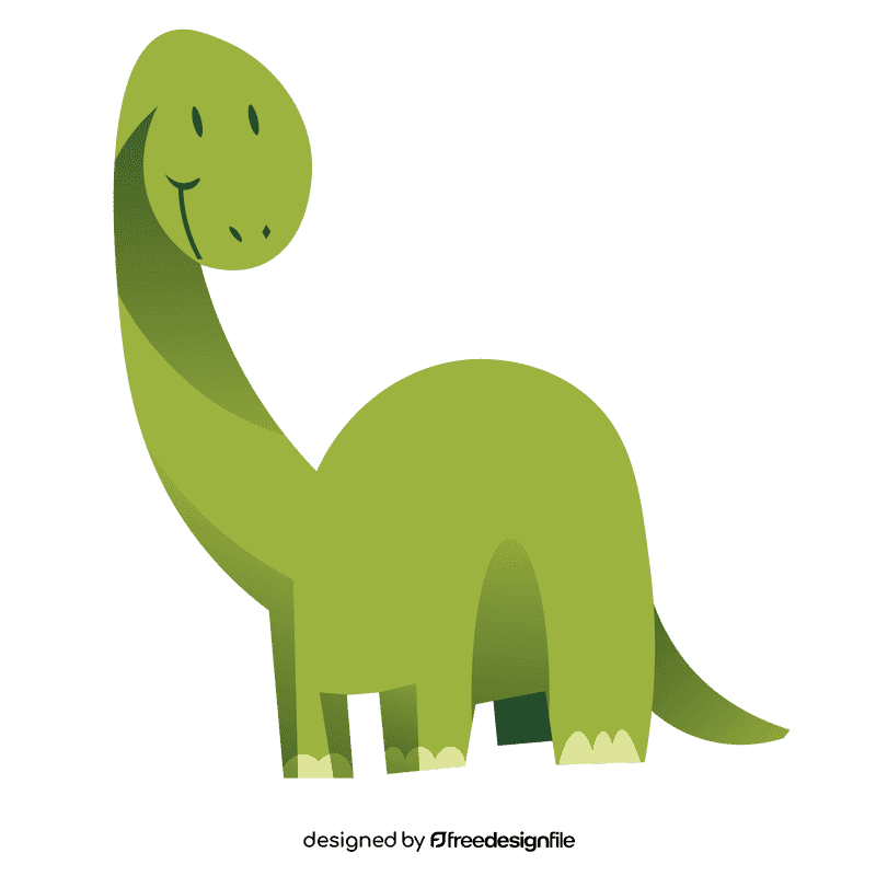 Dinosaurs diplodocus clipart