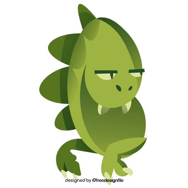 Dinosaurs raptor clipart