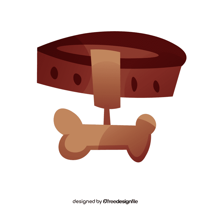 Dogs collar clipart