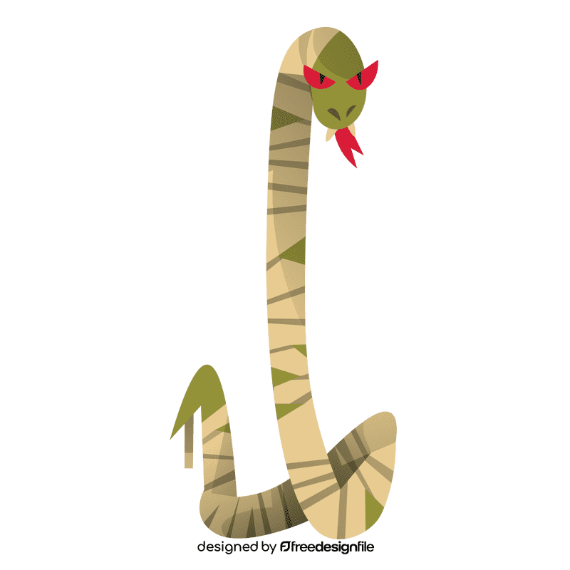 Halloween snake clipart