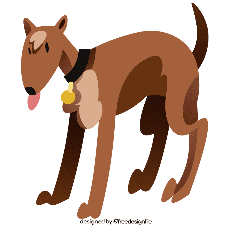 Home dog clipart