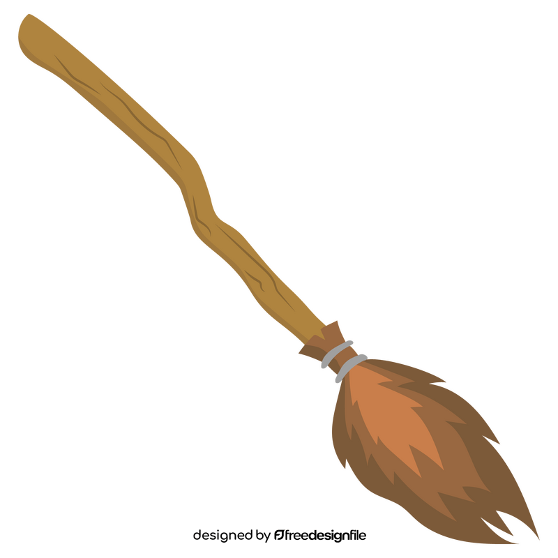 Witch broom clipart