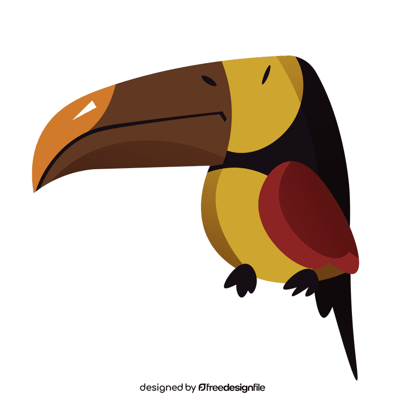 Jungle toucan clipart