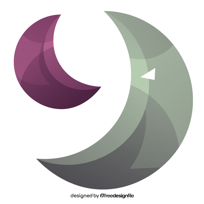 Nocturnal moon clipart