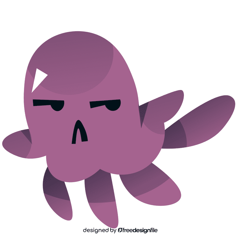 Ocean jellyfish clipart