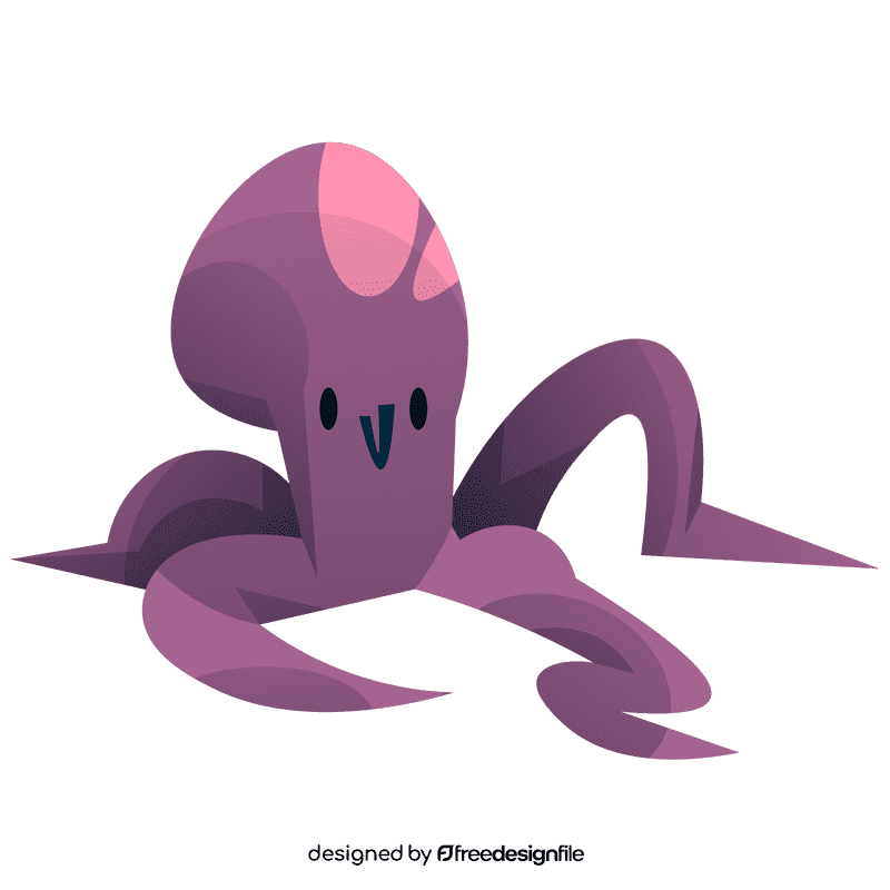 Ocean octopus clipart