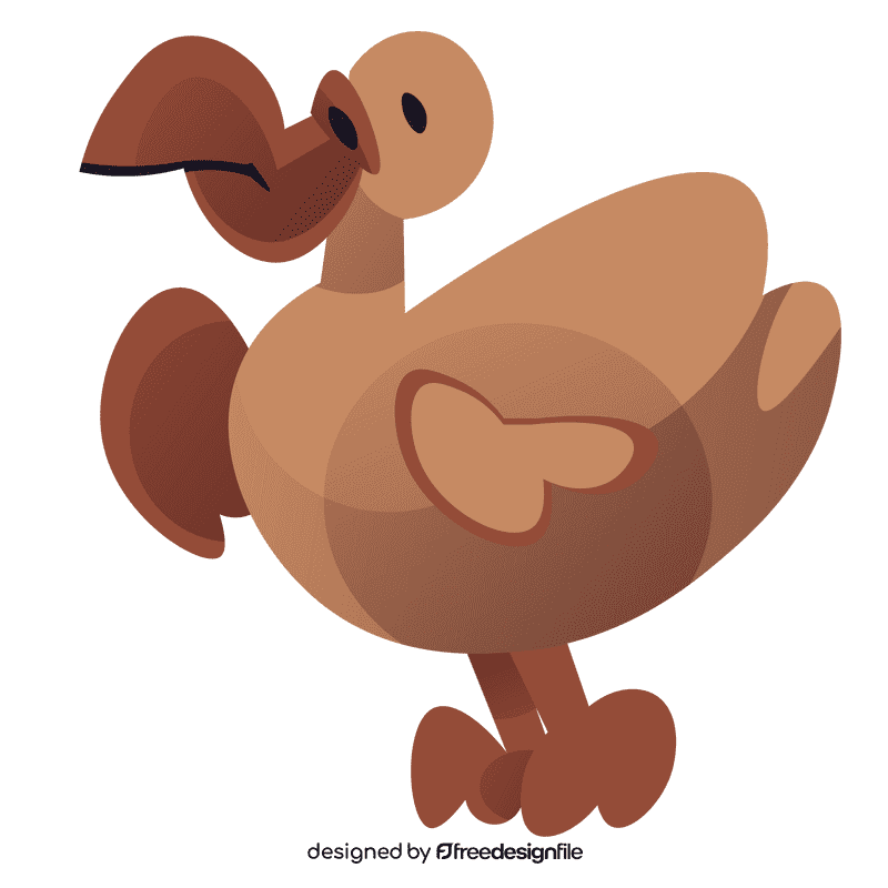 Prehistoric dodo bird clipart