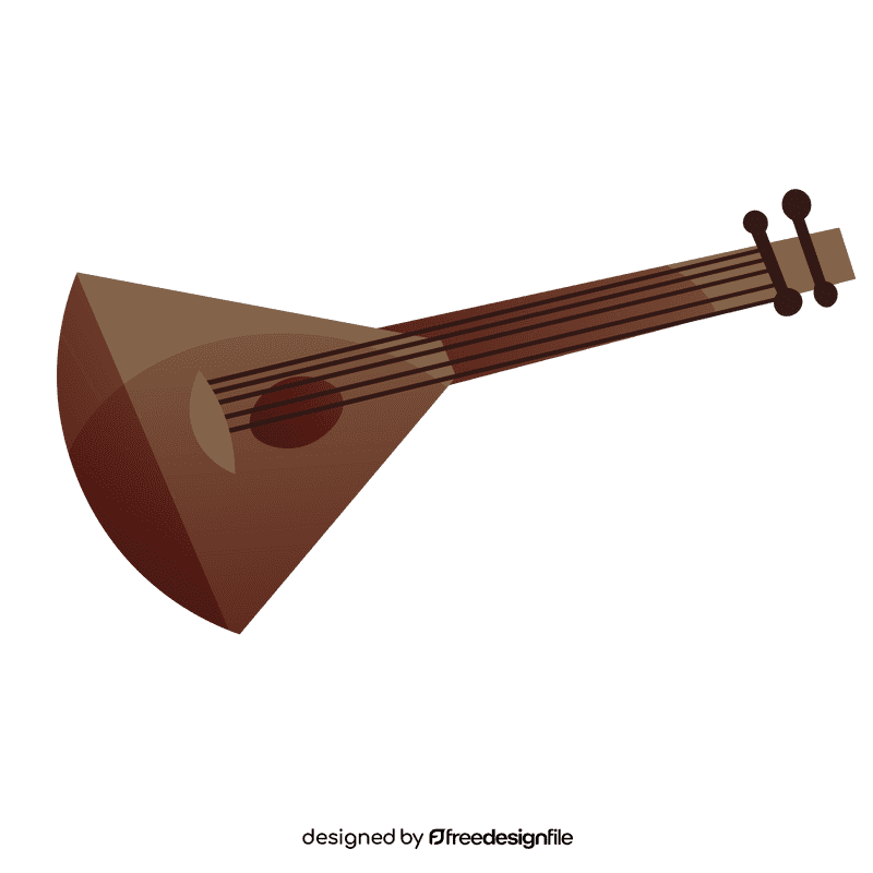 Russia balalaika clipart