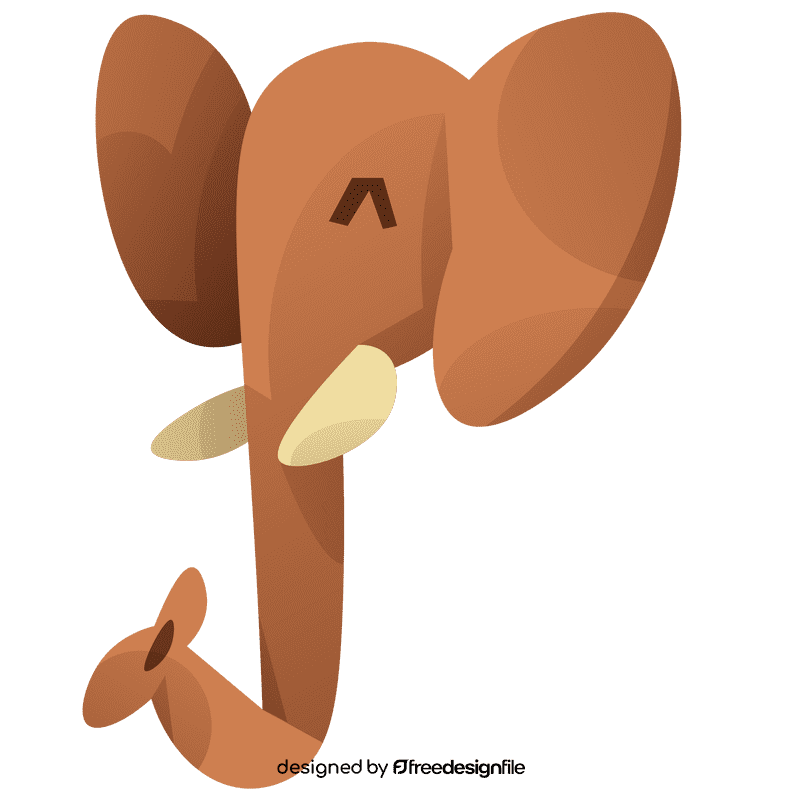 Safari elephant clipart