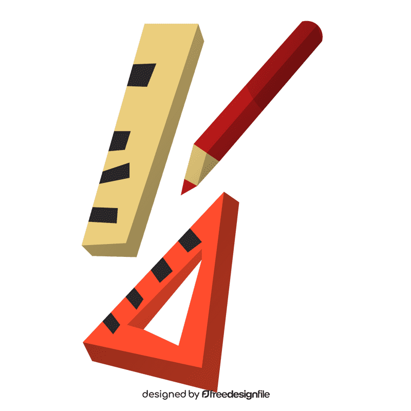 School tools clipart