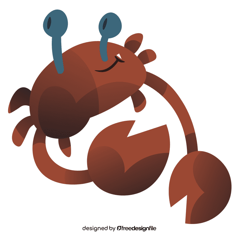 Crab clipart