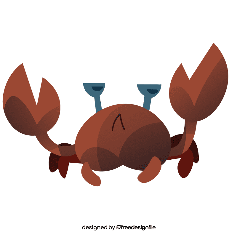 Sea crab clipart