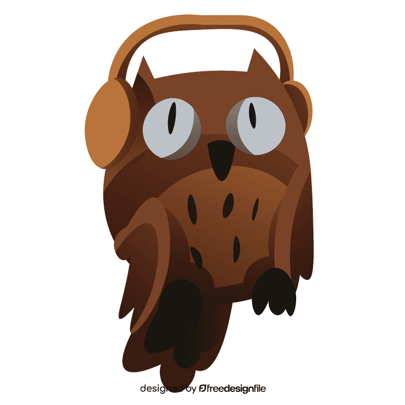 Winter owl clipart
