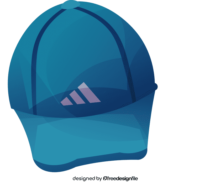 Adidas cap clipart