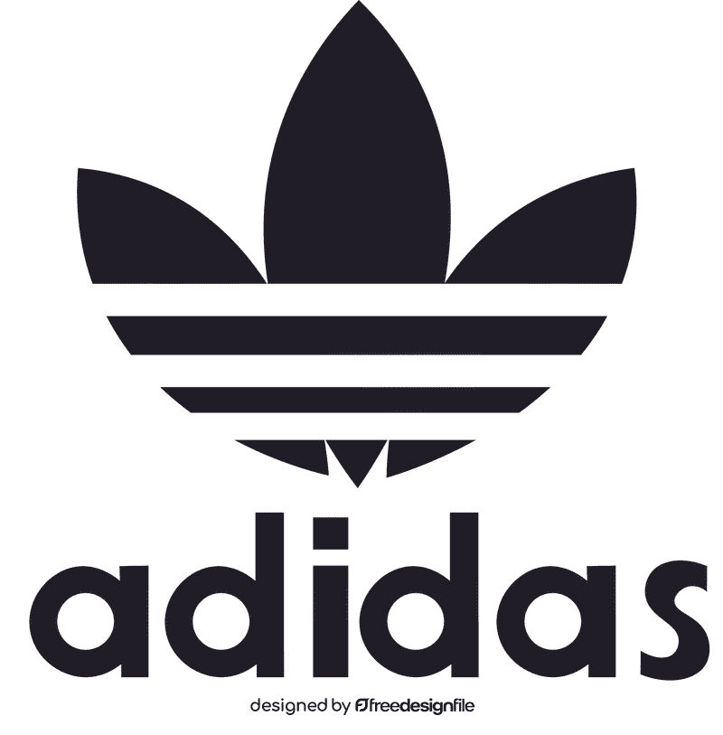Adidas logo clipart