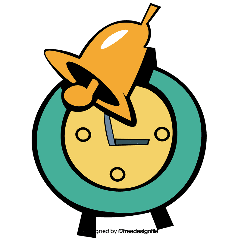 Alarm clock bell clipart