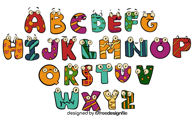 Alphabet vector Alphabet vector