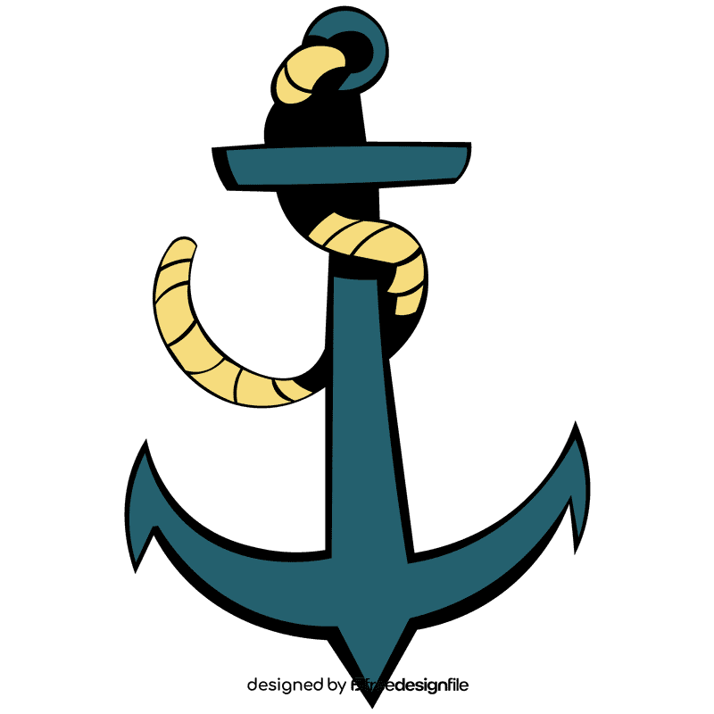 Anchor rope clipart