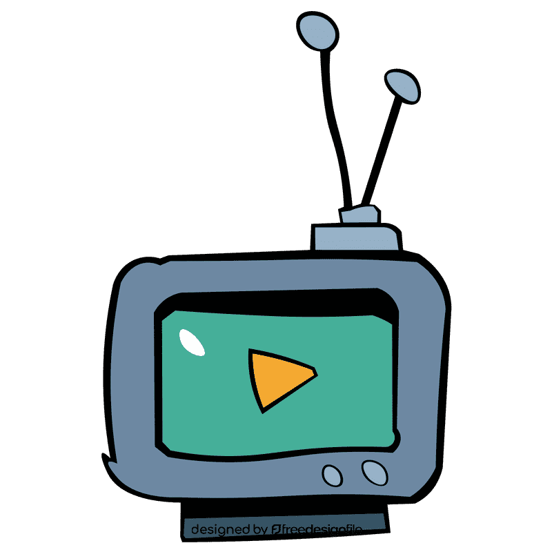 Animation tv clipart
