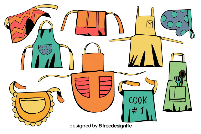 Apron vector