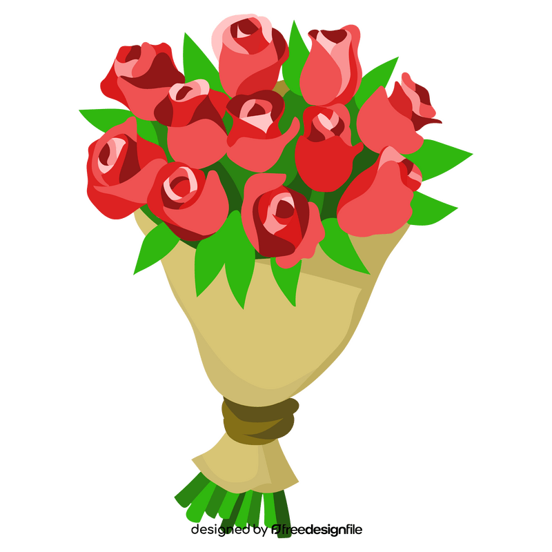 Mothers day flowers bouquet clipart