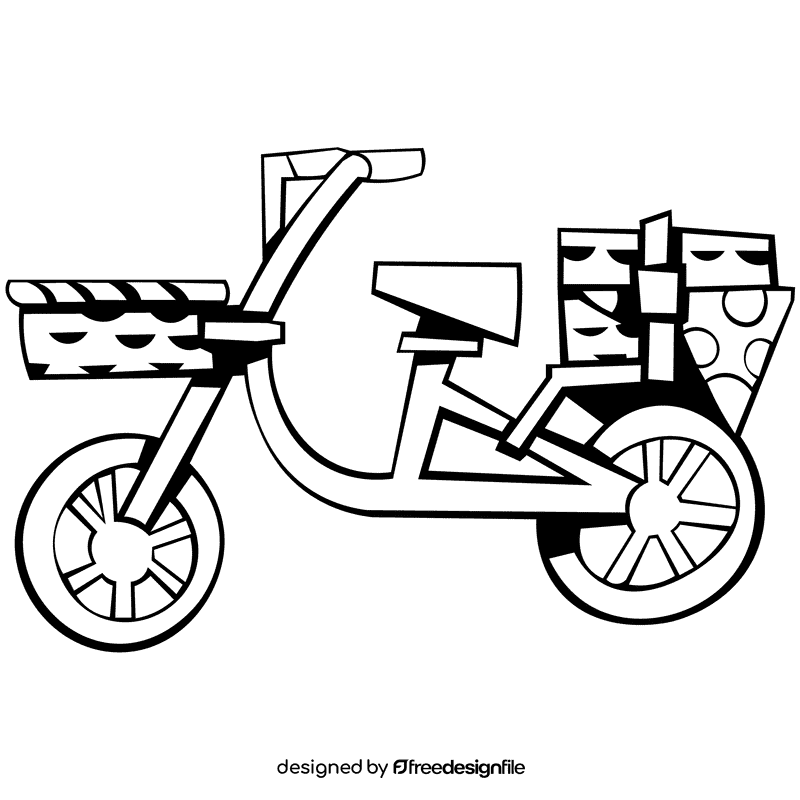 Bike vintage black and white clipart Bike vintage black and white clipart
