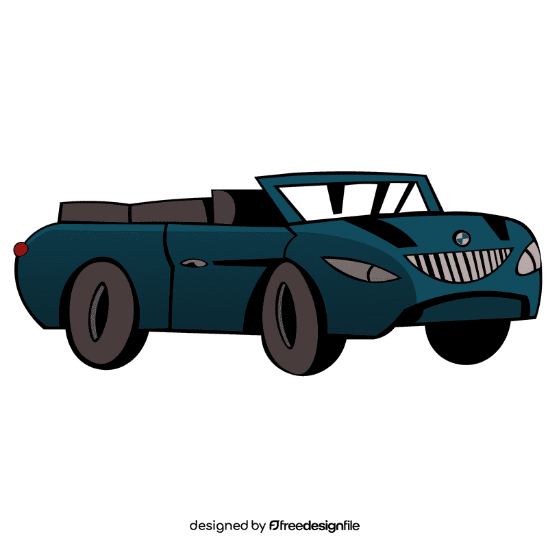 Bmw dark blue clipart