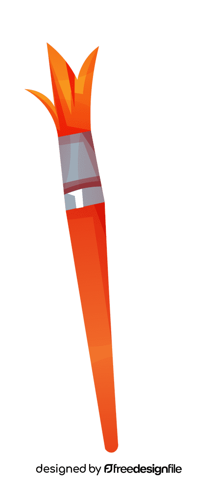 Brush fluffy clipart