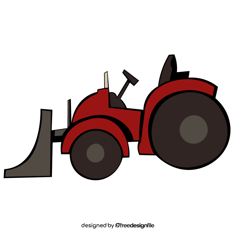 Bulldozer clipart