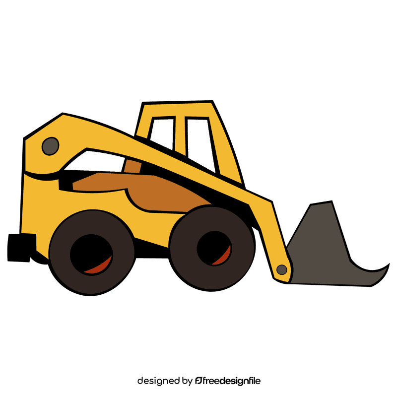 Bulldozer clipart