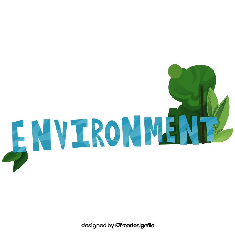 Environment sign clipart