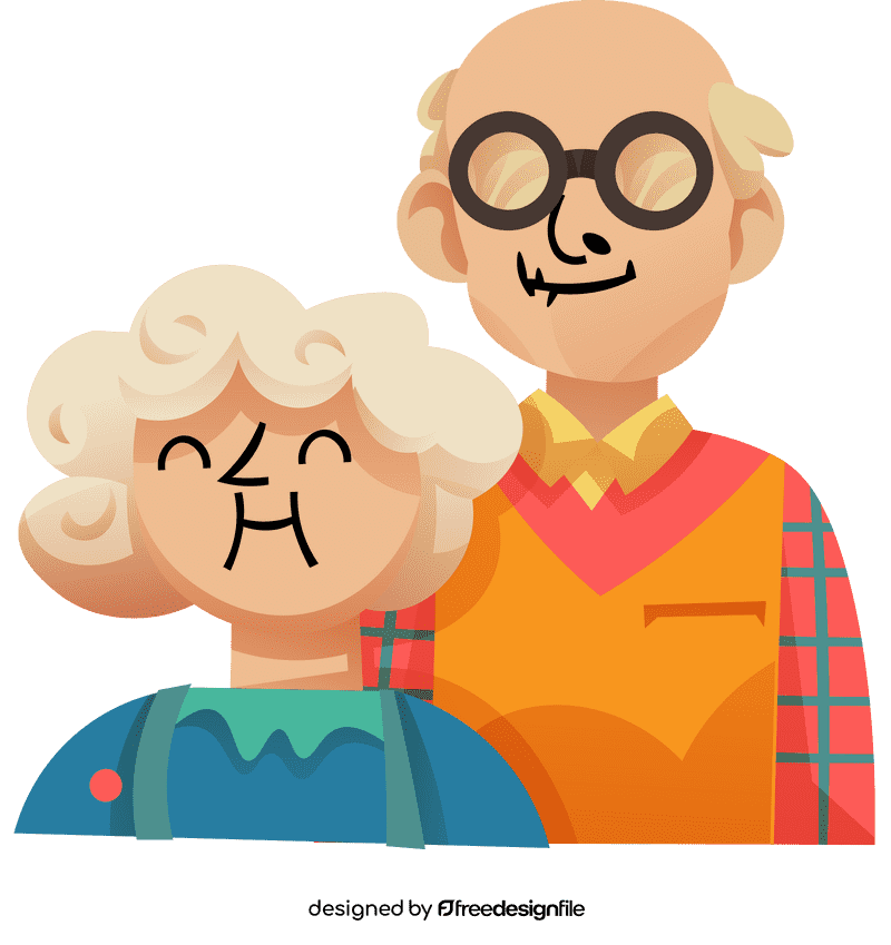 Family old clipart