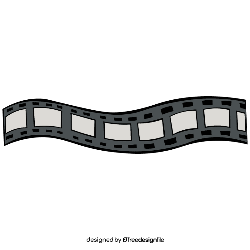 Film reel tape clipart