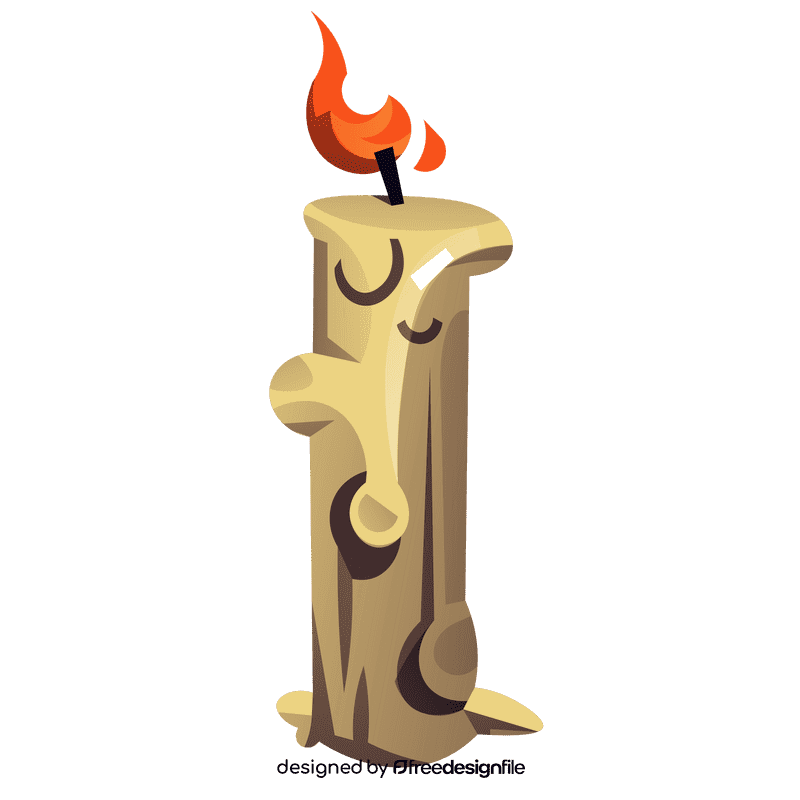 Fire candle clipart