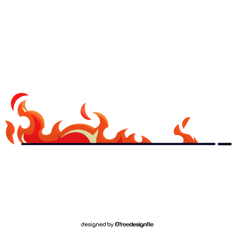 Fire line clipart