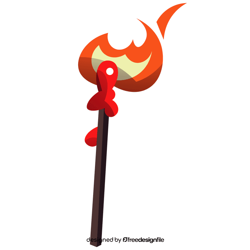 Fire match clipart