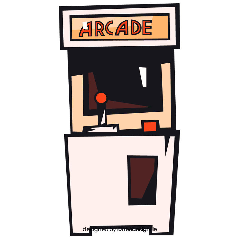 Arcade machine arcade clipart