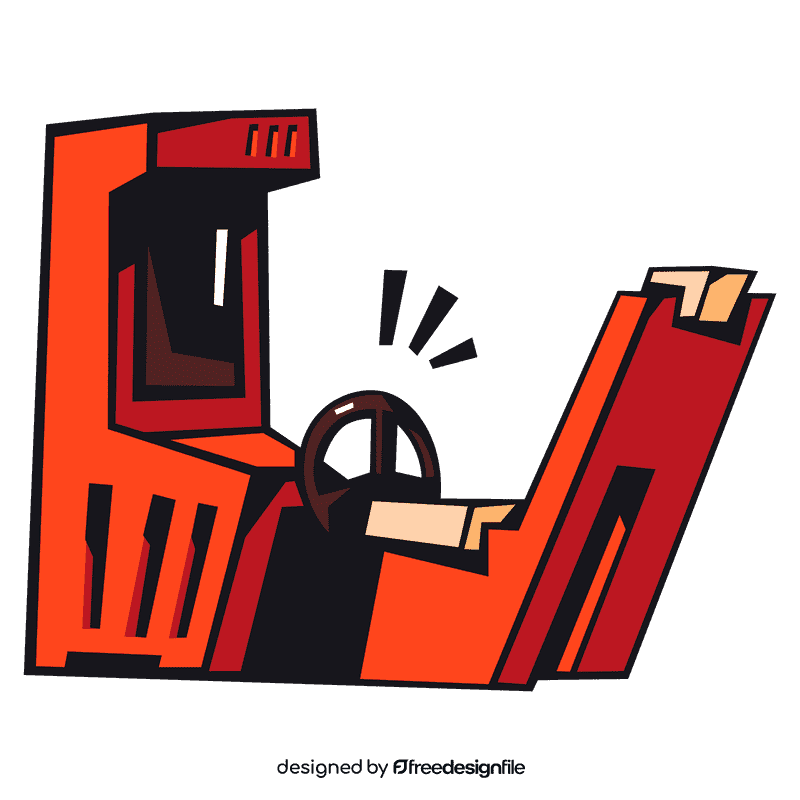 Arcade machine wheel clipart